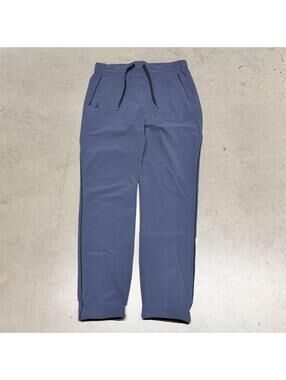 ON Cloud Active Pants Nylon Joggers Running Stretch Drawstring Navy Women's M